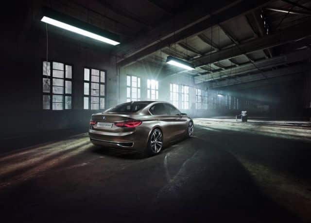 BMW kompakt sedan konsepti iç mekan görseli 6