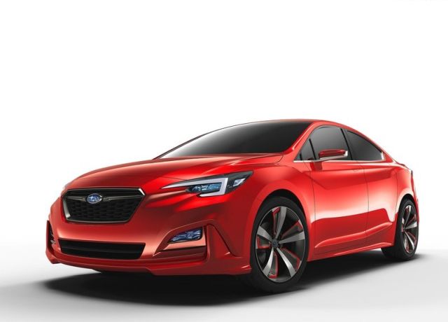 Subaru Impreza Sedan Concept önden görünüm