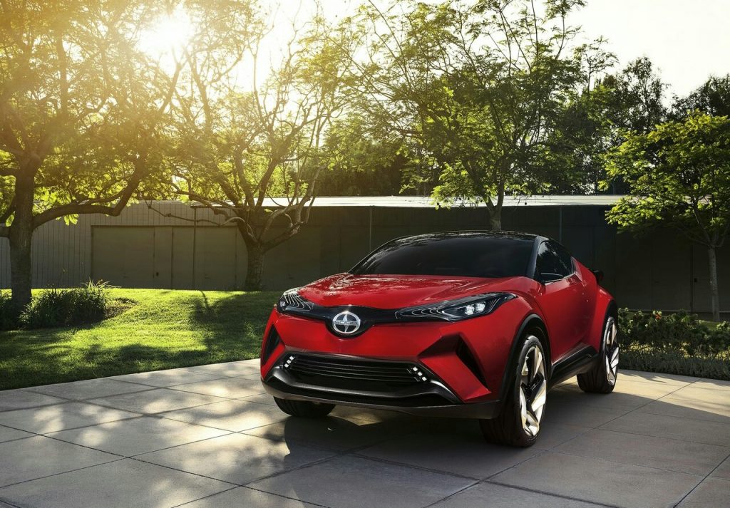 Scion C-HR konsept otomobili dış tasarım görseli