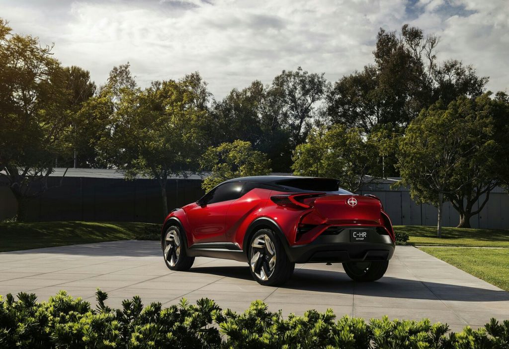 Scion C-HR konsepti gövde tasarımı
