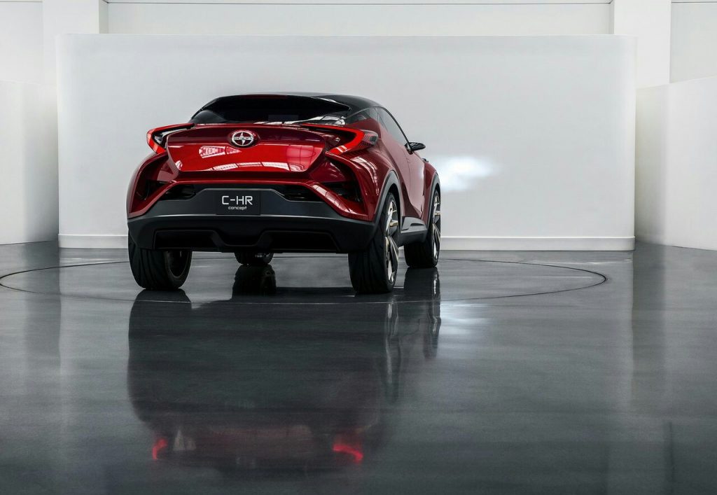 Scion C-HR dış tasarım detayları