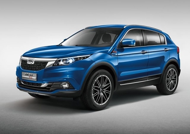 Qoros 5 SUV yan görünümü