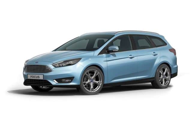 Ford Focus Wagon ön üç çeyrek görünüm