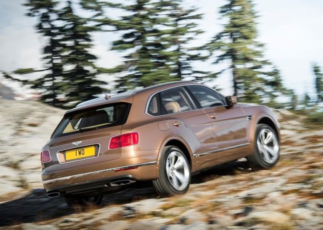 2016 Bentley Bentayga otomobil arşiv görseli