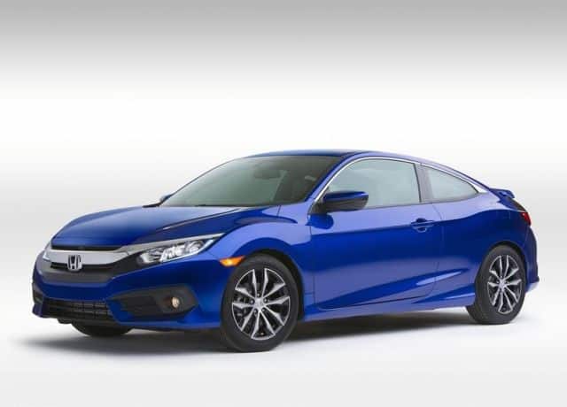 2016 Honda Civic Coupe dış tasarım görseli 1
