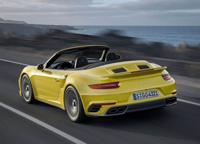 911 Turbo S 991.2 arka görünüm
