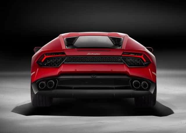 Huracan LP 580-2 arka bölüm tasarımı