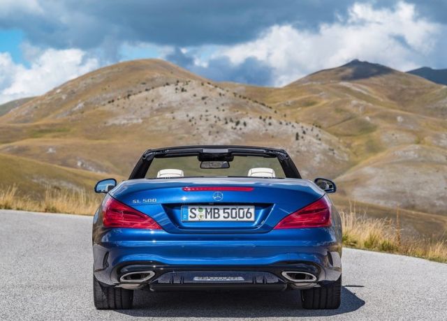 Mercedes-Benz SL yan profil ve jant tasarımı