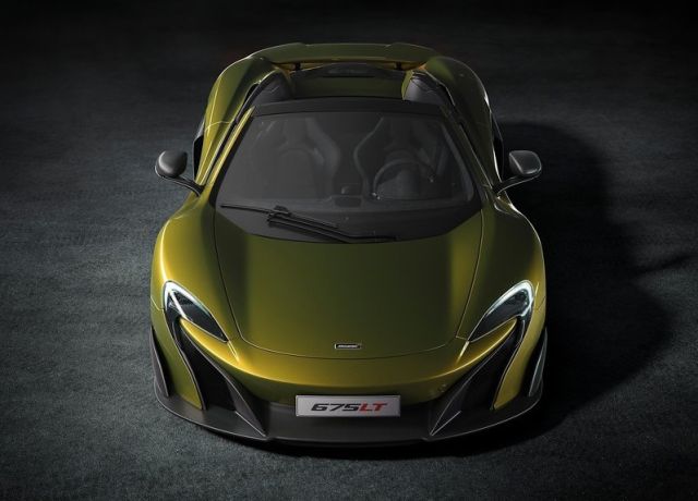McLaren 675LT Spider tasarım görünümü