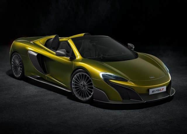 McLaren 675LT Spider dış görünümü