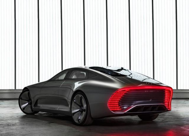 Mercedes Benz Iaa Concept konsept otomobil arşiv görseli