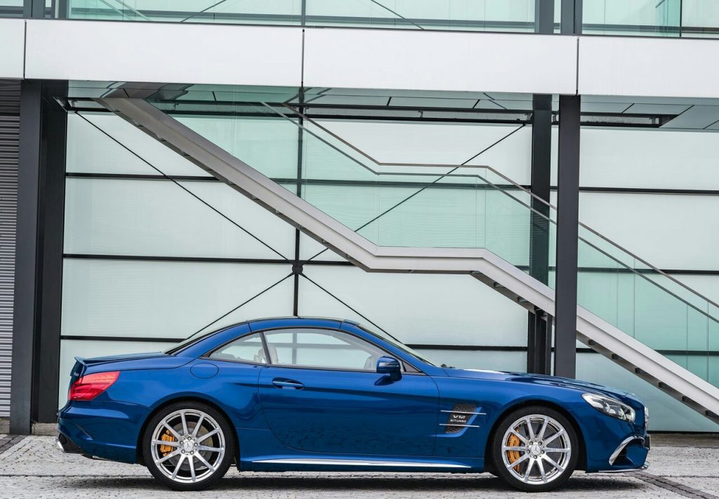 Mercedes-AMG SL 65 arka üç çeyrek görünüm
