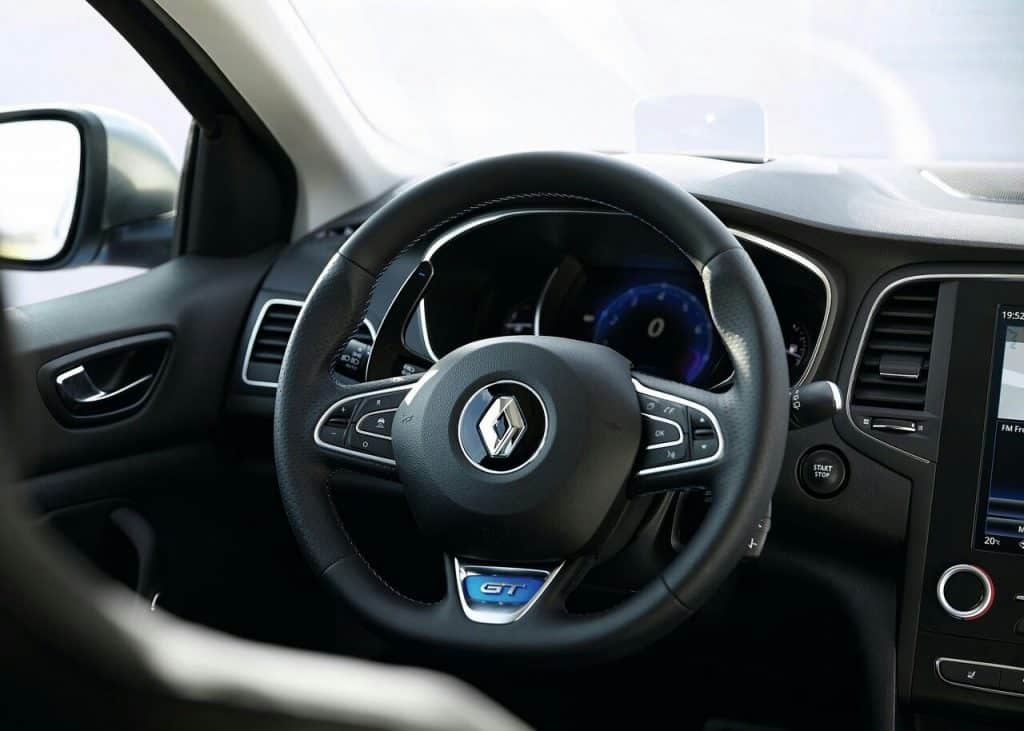 Megane GT bagaj bölümü