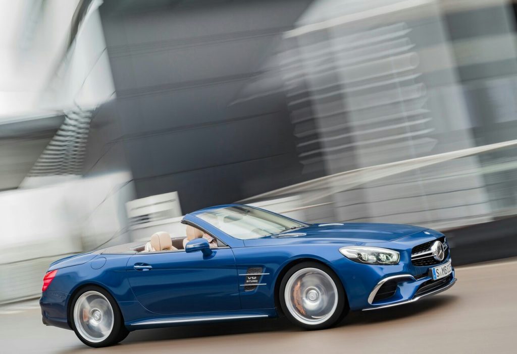Mercedes-AMG SL 65 koltuk ve trim detayı