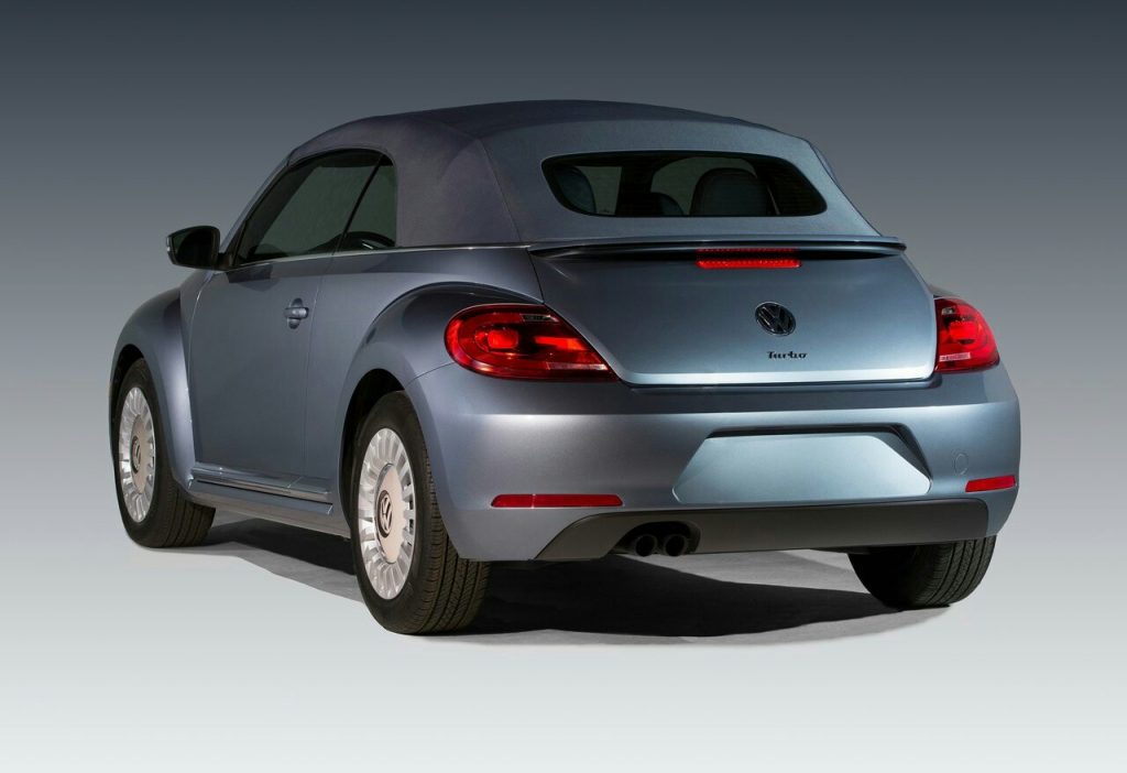 Volkswagen Beetle Denim tasarım ayrıntıları arşiv fotoğrafı