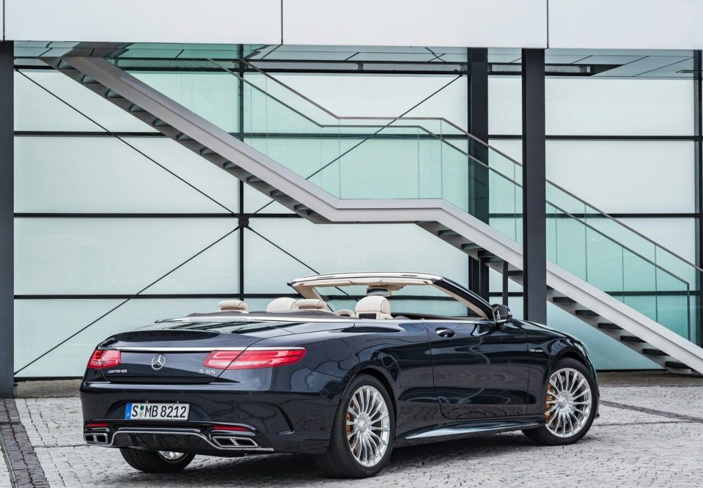Mercedes-AMG S 65 Cabriolet arka üç çeyrek görünüm