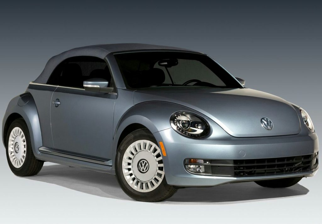 Volkswagen Beetle Denim gövde ve tavan arşiv fotoğrafı
