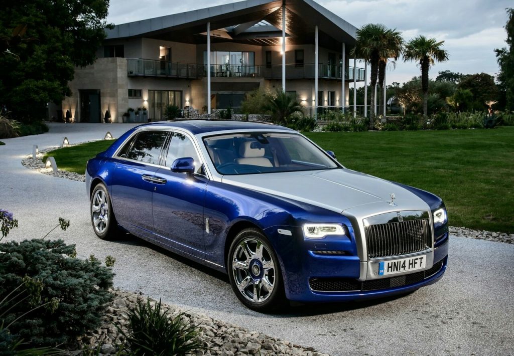 Rolls-Royce Ghost Series II arka bölüm arşiv fotoğrafı