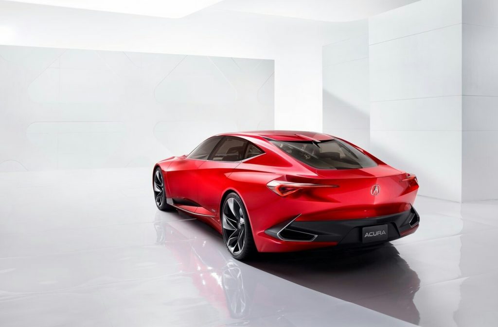 Acura Precision Concept gövde tasarım detayları
