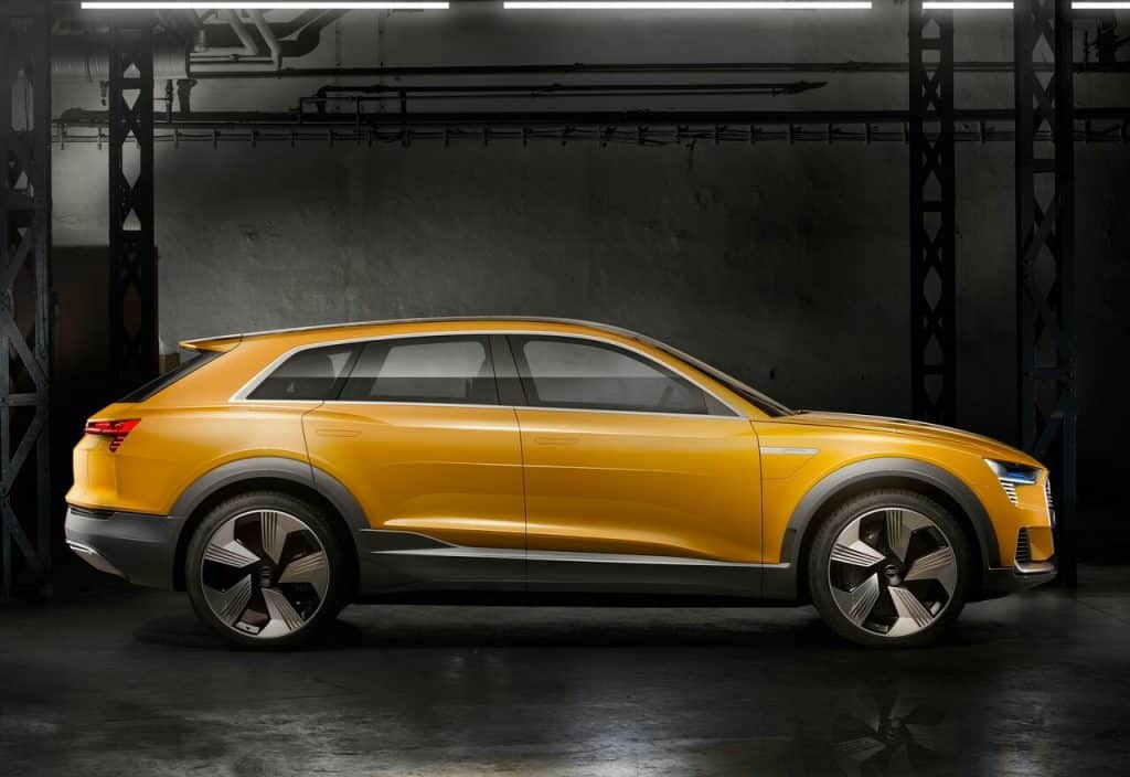 Audi h-tron quattro concept dış tasarım görünümü
