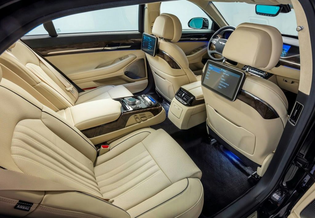 Genesis G90 kokpit ve gösterge paneli