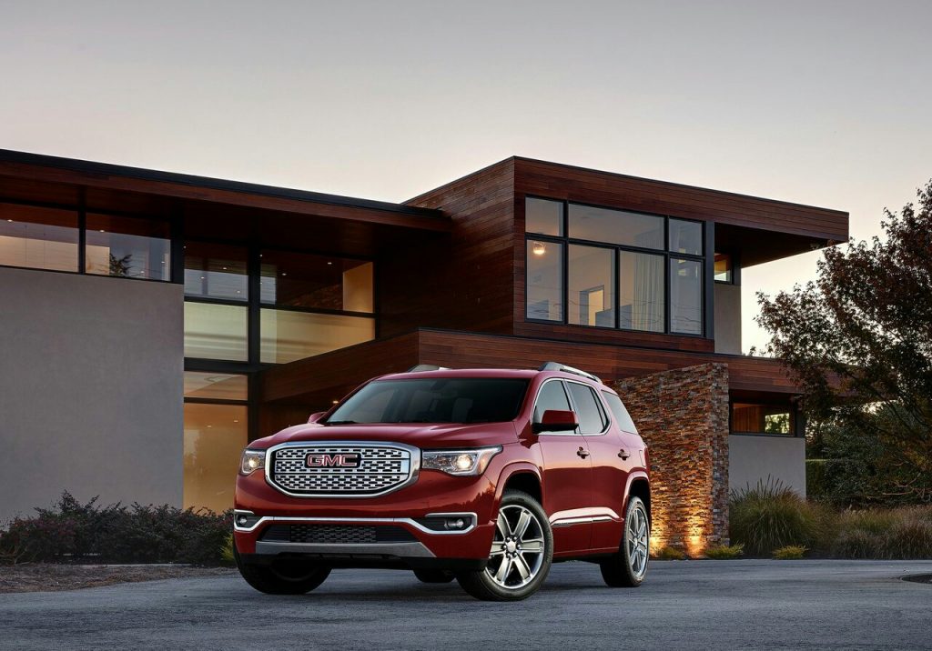 GMC Acadia tasarım detayları arşiv fotoğrafı