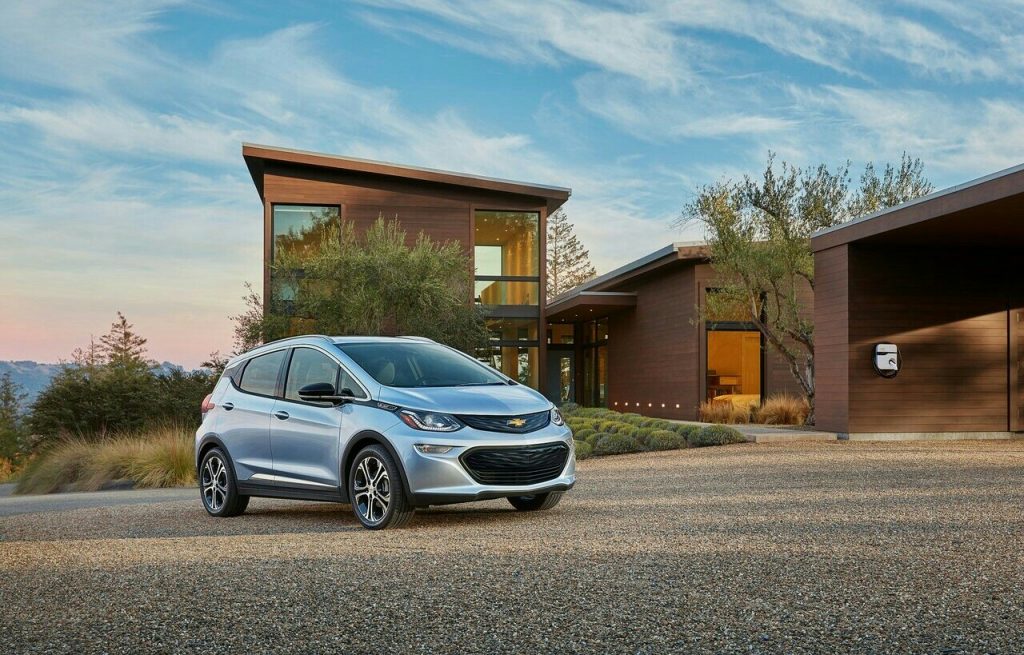 Chevrolet Bolt EV elektrikli otomobil görünümü