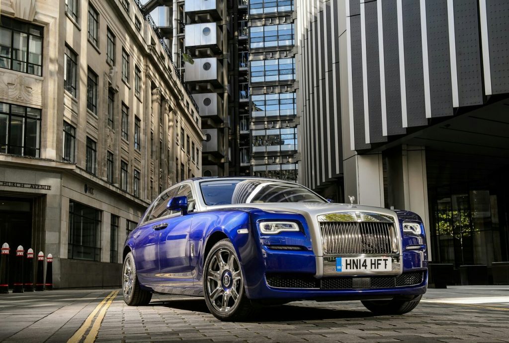 Rolls-Royce Ghost Series II yan görünüm arşiv fotoğrafı