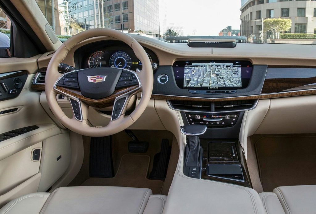 Cadillac CT6 iç mekan görseli