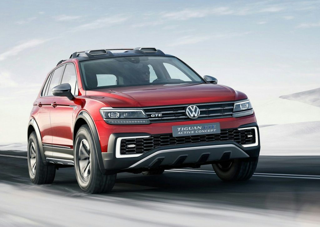 Tiguan GTE Active Concept dış gövde ayrıntıları