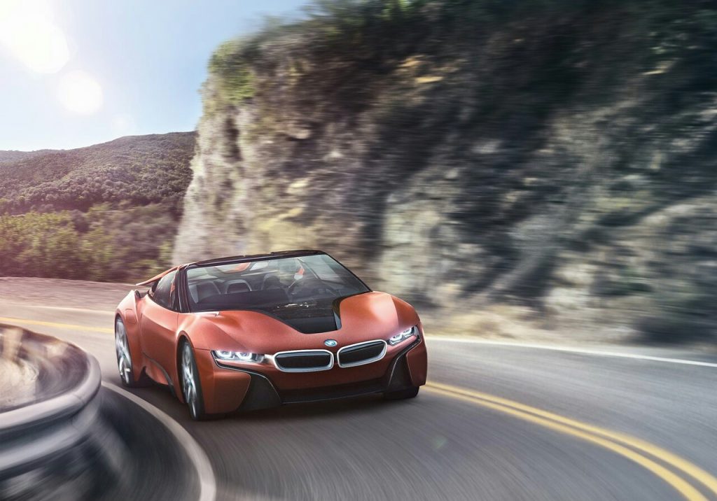 BMW i Vision konseptinin açık gövde tasarımı