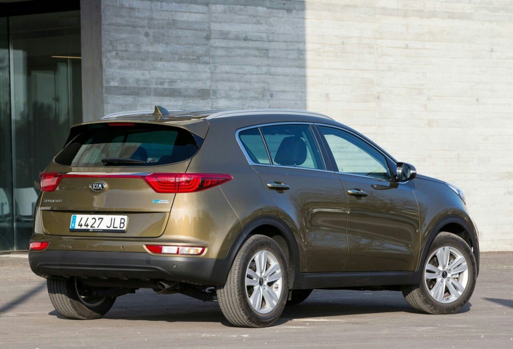 Kia Sportage arka bölüm arşiv görünümü