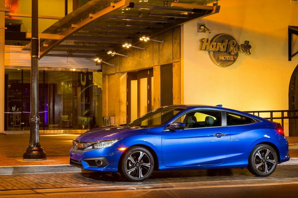 Honda Civic Coupe ön tasarım