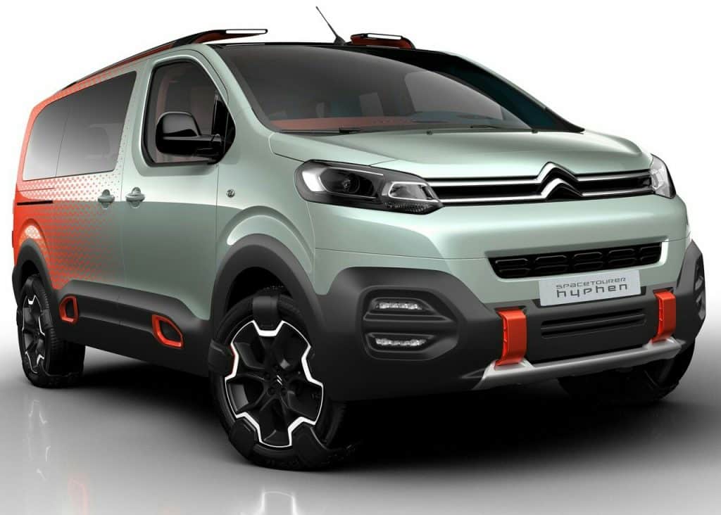 Citroen SpaceTourer Hyphen konsept otomobili