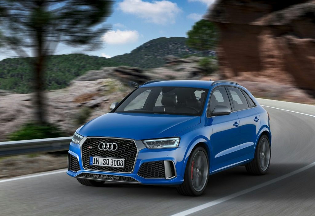 2016 Audi RS Q3 performance önden sürüş görünümü
