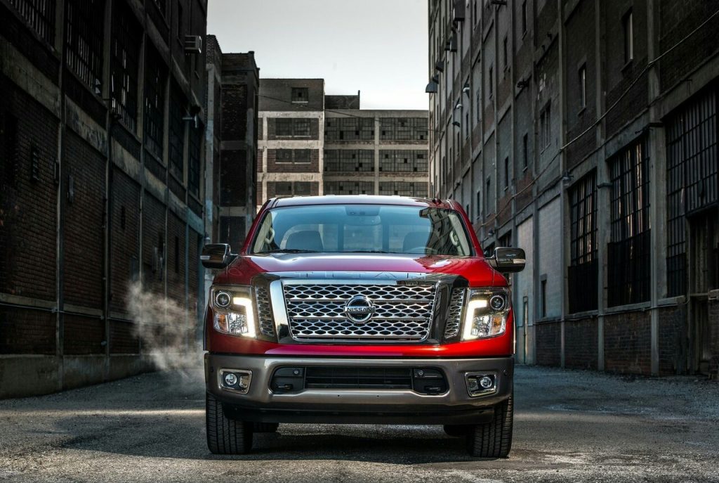 2017 Nissan Titan pickup gövdesi
