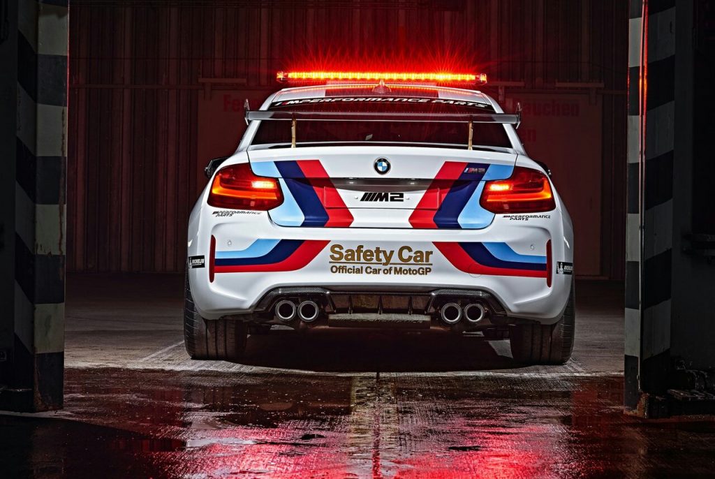BMW M2 MotoGP güvenlik otomobili arşiv görünümü
