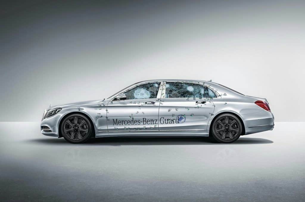 Mercedes-Maybach S 600 Guard dış görünüm