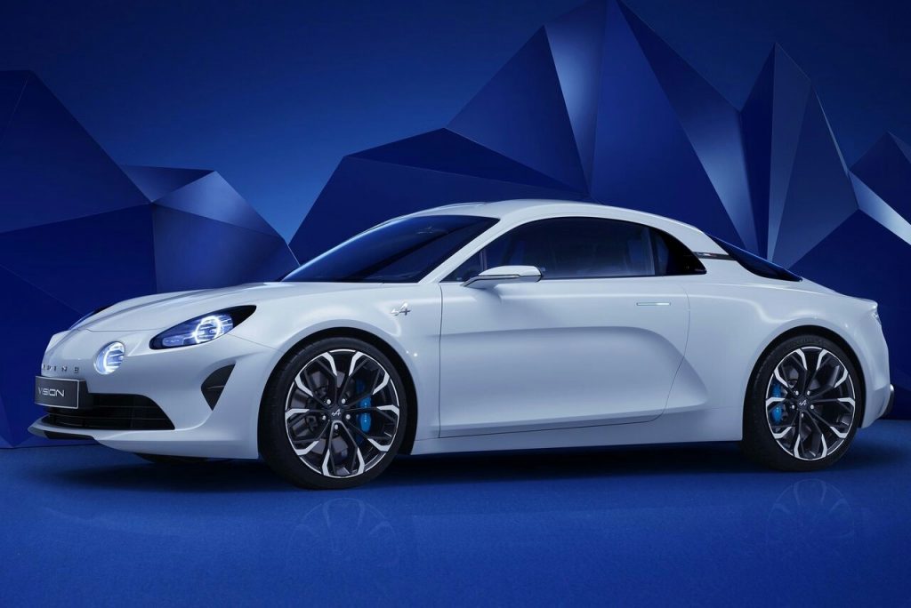 Alpine Vision Concept gösterim otomobili
