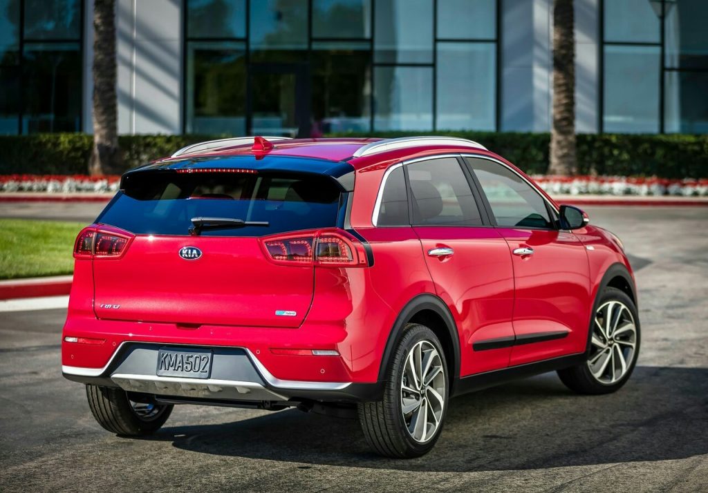 Kia Niro kabin ve ön konsol görünümü
