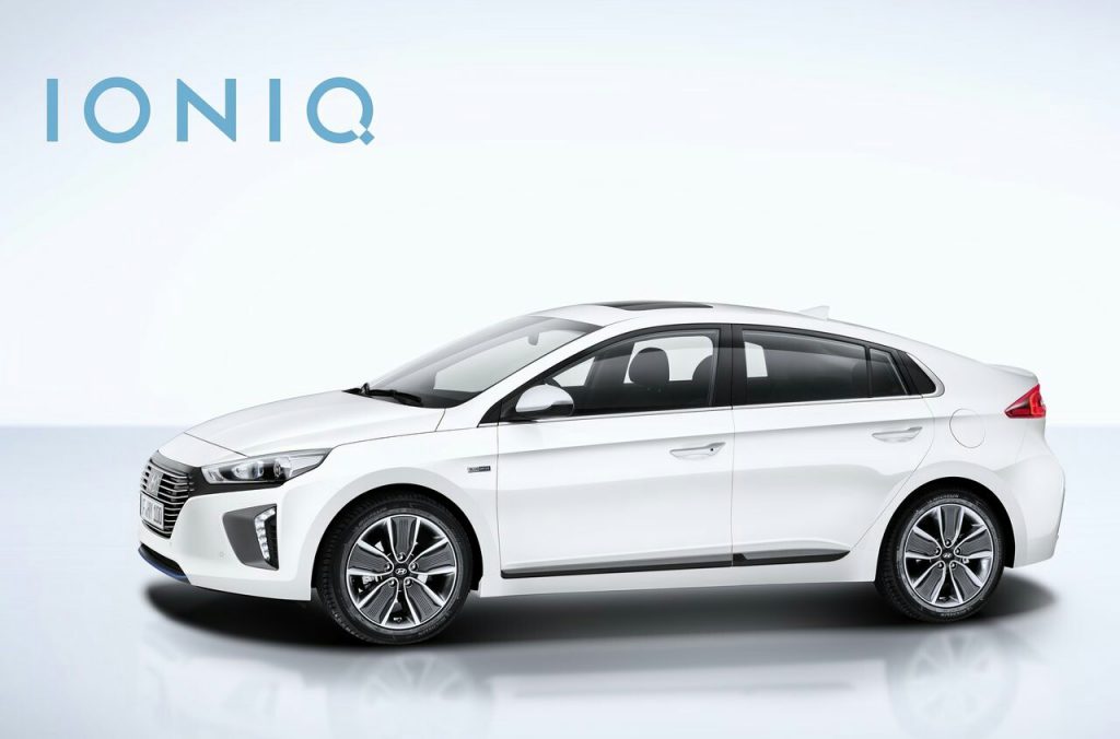 Hyundai Ioniq gövde tasarımı arşiv fotoğrafı