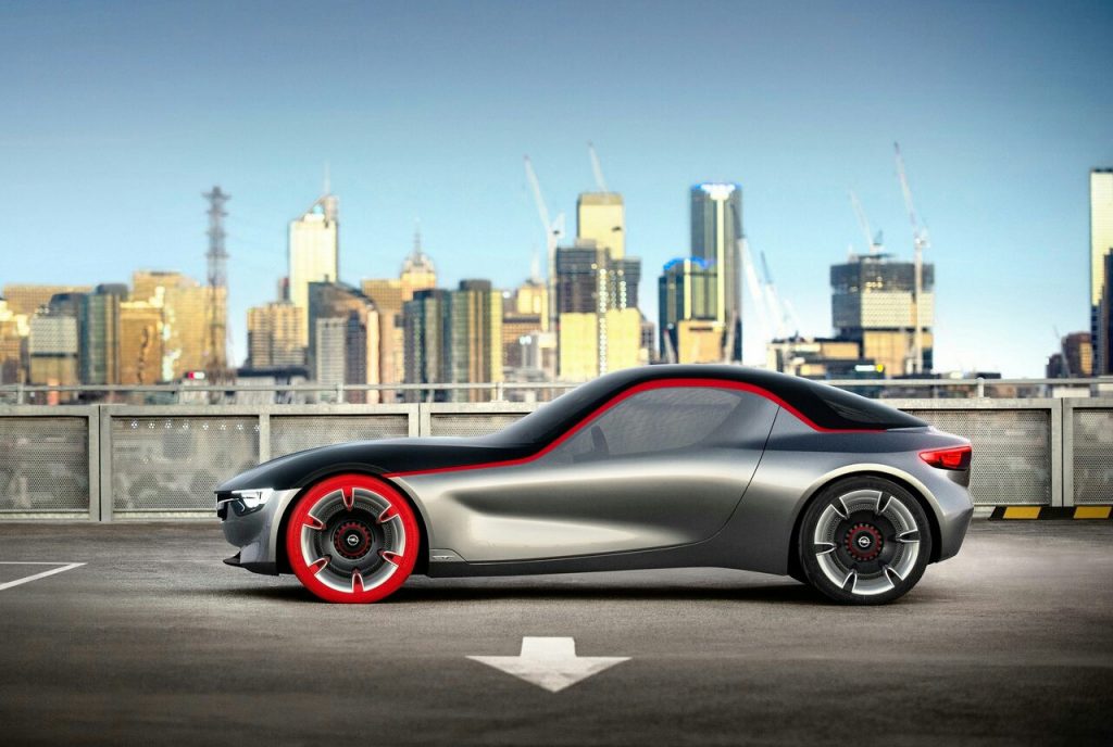 Opel GT konsepti detay görünümü