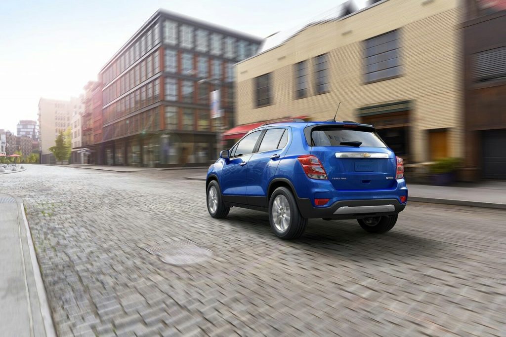 Chevrolet Trax yenilenen gövde tasarımı arşiv görseli