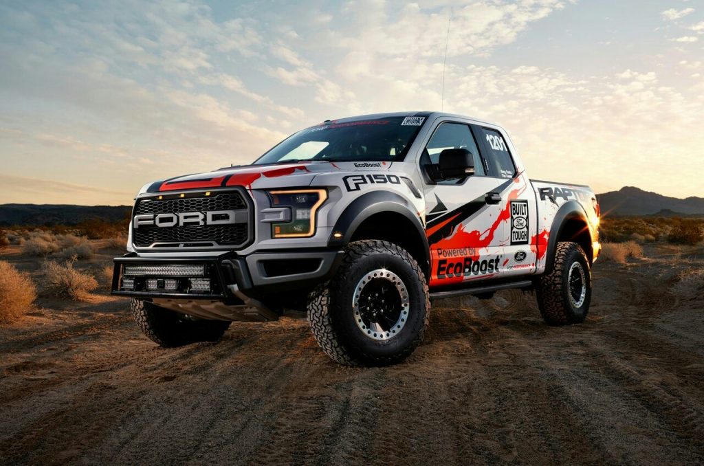 Ford F-150 Raptor yarış aracının