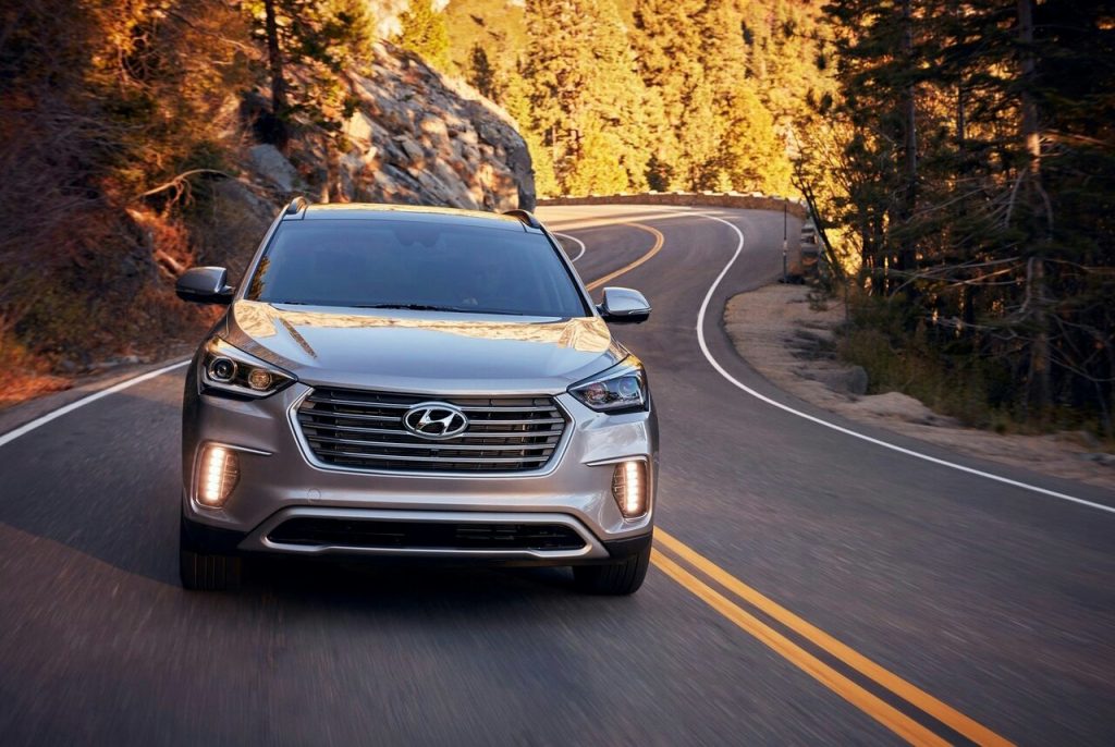 2017 Hyundai Santa Fe önden görünüm