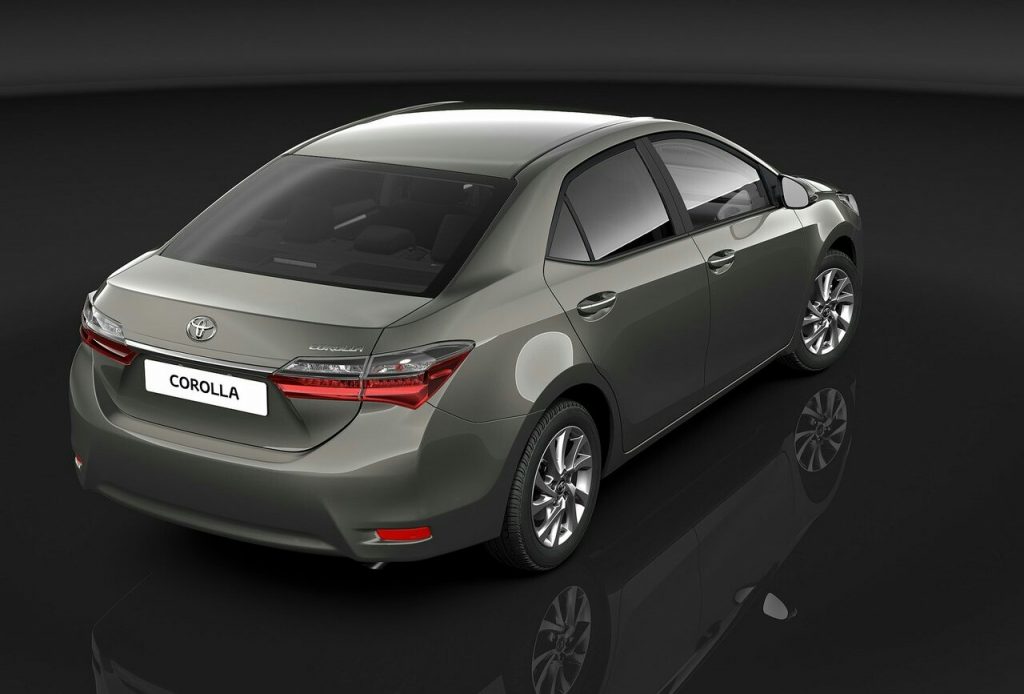 Toyota Corolla sedan ön tasarım görünümü