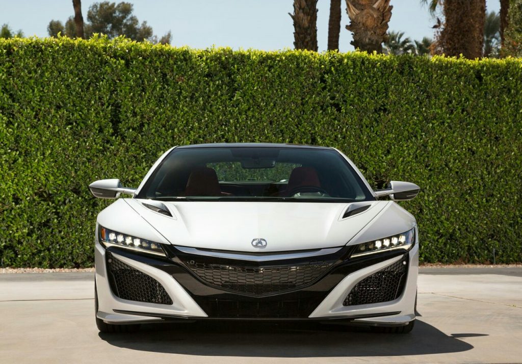 Acura NSX kabin ve gövde arşiv fotoğrafı