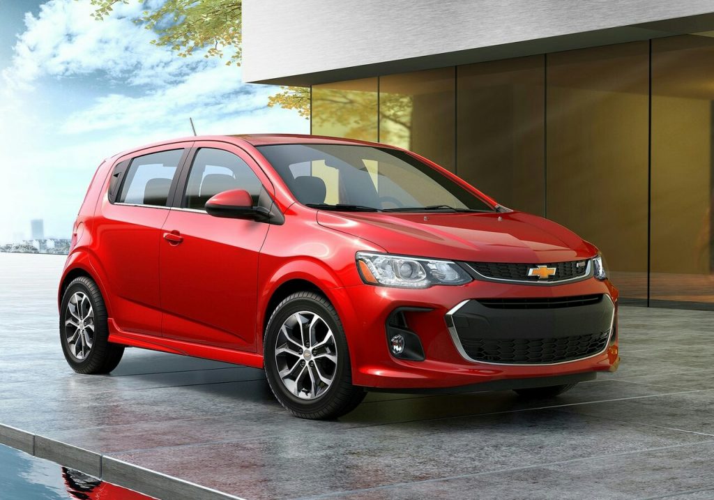 2017 Chevrolet Sonic arşiv görünümü