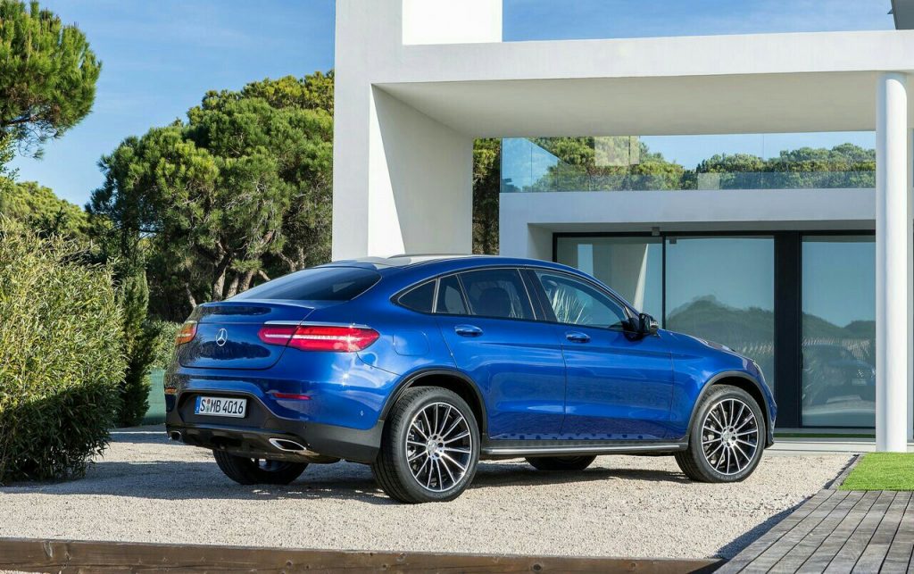 Mercedes GLC Coupe seri üretim otomobili