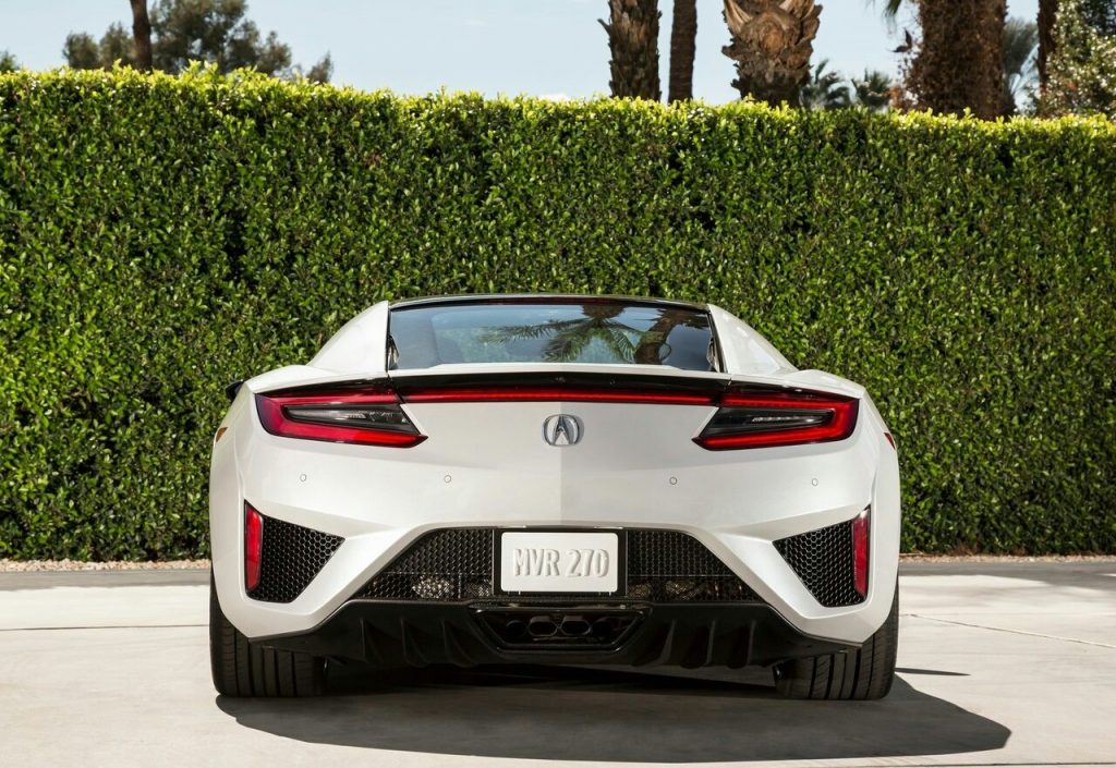 Acura NSX tasarım detayları arşiv fotoğrafı